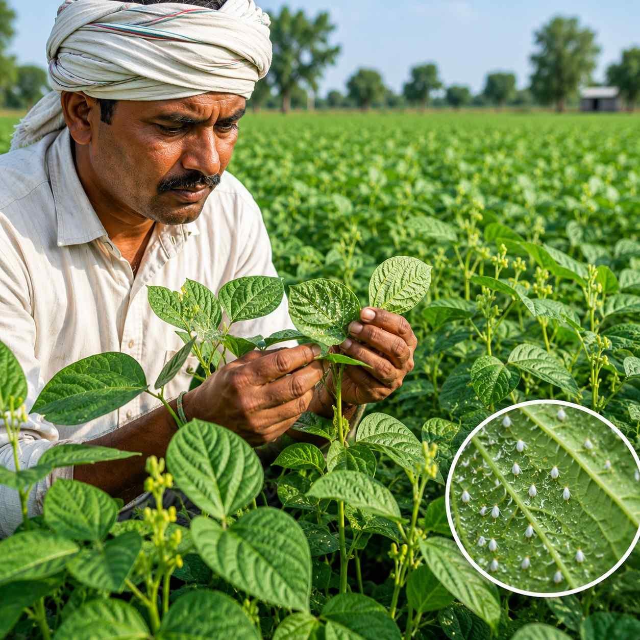 How to Control Whiteflies in Moong Crop: Best Natural & Chemical Methods